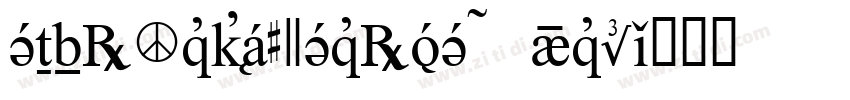 CAInfoTypeCondCS Bol字体转换